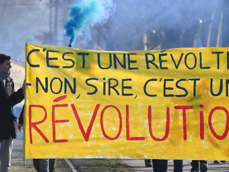 Le proteste dei Gilet Gialli in Francia (foto LaPresse)