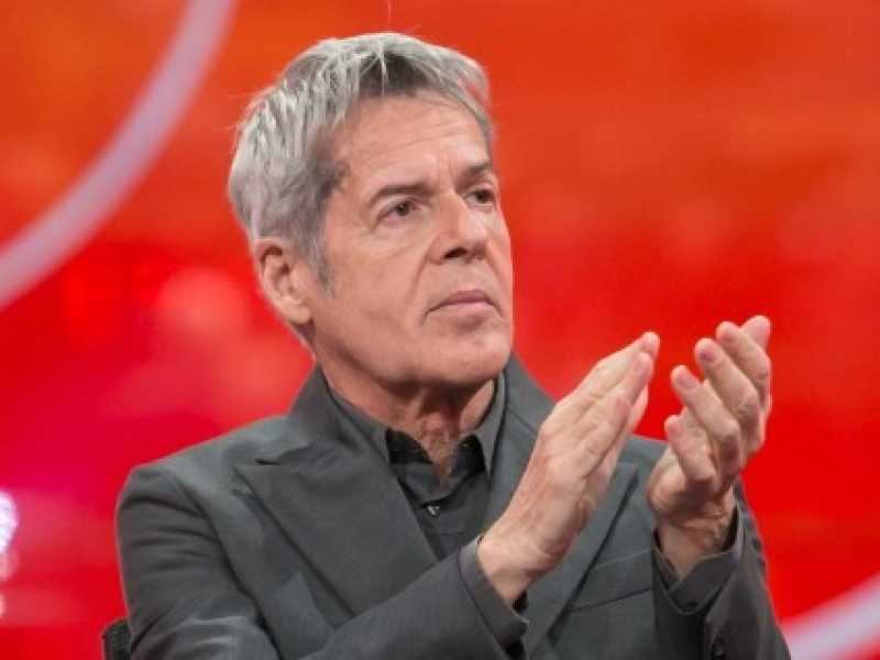 Claudio Baglioni a Sanremo giovani 2018 (foto LaPresse)