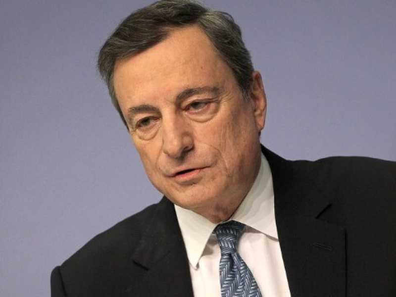 Mario Draghi (foto LaPresse)