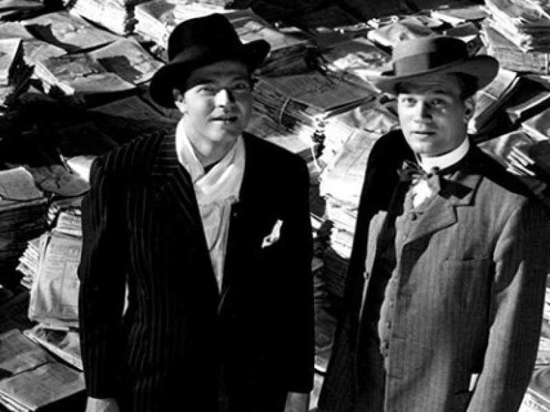 Un'immagine di Quarto Potere di Orson Welles