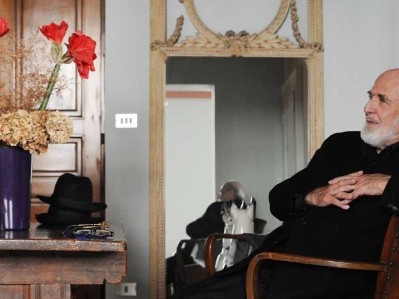 Michelangelo Pistoletto, 86 anni, &egrave; il pi&ugrave; riconosciuto e quotato dei maestri dell&rsquo;arte contemporanea italiana (foto Pierluigi Di Pietro)