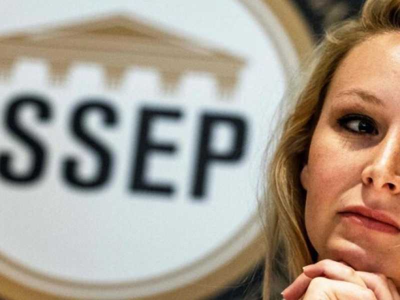 Marion Mar&eacute;chal (foto LaPresse)