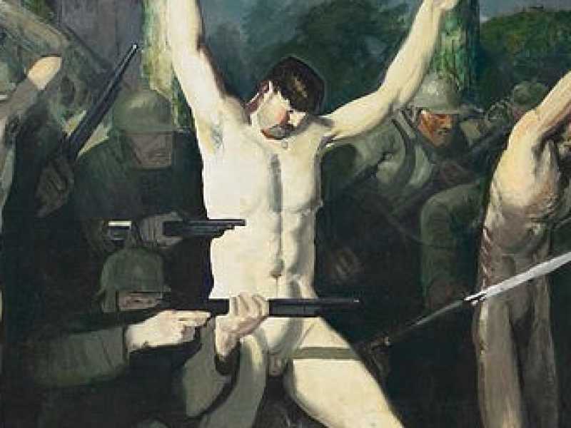 The Barricade di George Bellows