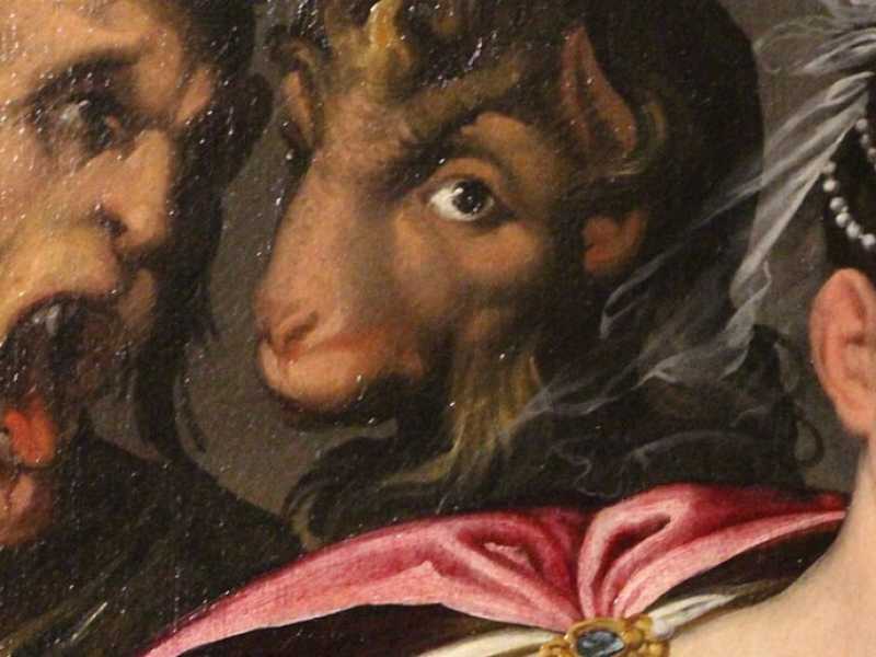 Bartolomeo Passerotti, Doppio ritratto in veste di Circe e Ulisse, 1575 ca., da fondazione Carisbo, Bologna (foto Wikimedia)
