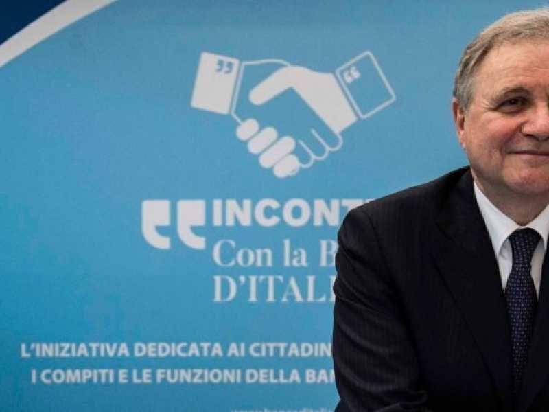 Il governatore della Banca d'Italia, Ignazio Visco (Foto Imagoeconomica)