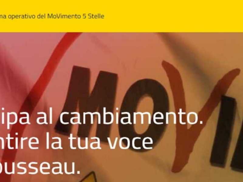 Rousseau, il portale del M5s