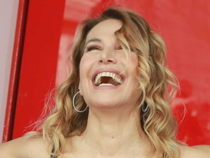 Roma, Studi Mediaset a Cinecitt&agrave; - Barbara D'Urso nel photocall Grande Fratello 2018 (foto LaPresse)