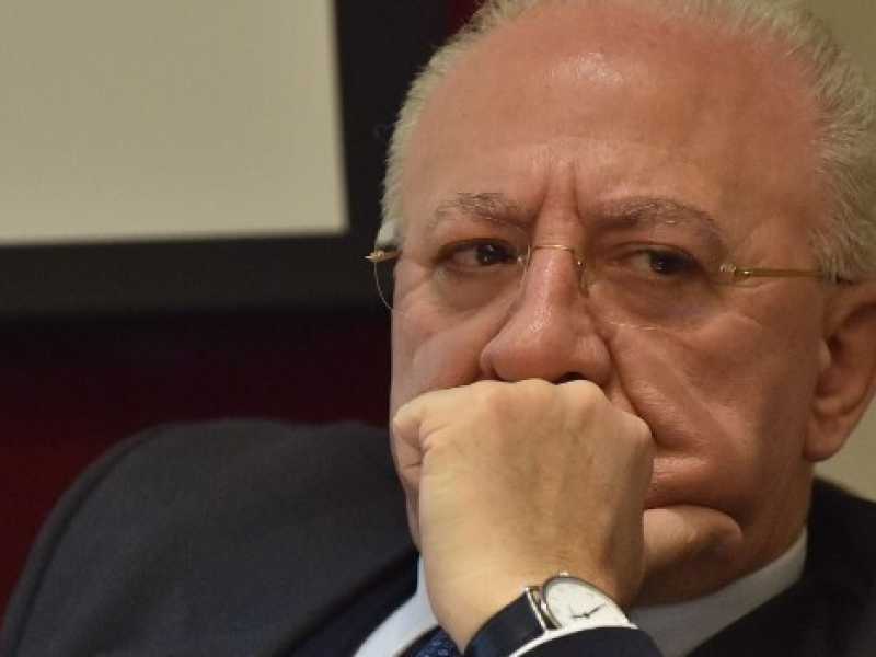 Il governatore della Regione Campania, Vincenzo De Luca (Foto Imagoeconomica)