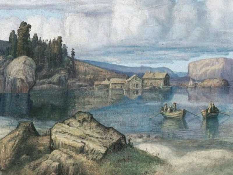 Lars Hertervig &ndash; Store norske leksikon (1867)