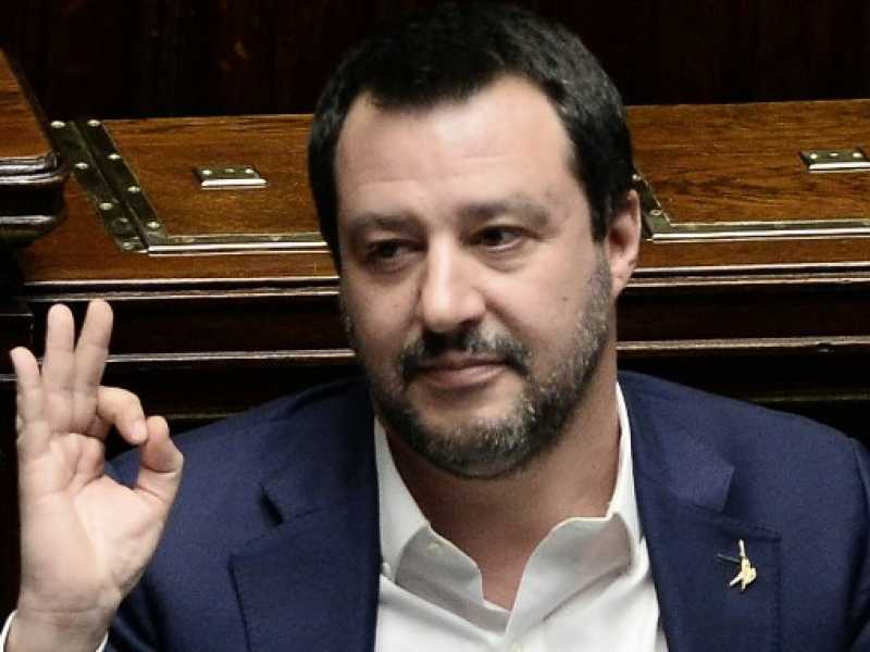 Matteo Salvini (foto LaPresse)