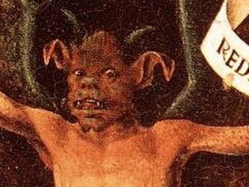 Il Trittico di Danzica o del Giudizio Universale, dipinto a olio su tavola di Hans Memling (dett.)