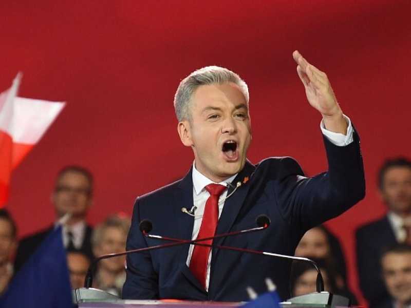 Robert Biedron, fondatore di  Wiosna (foto LaPresse)