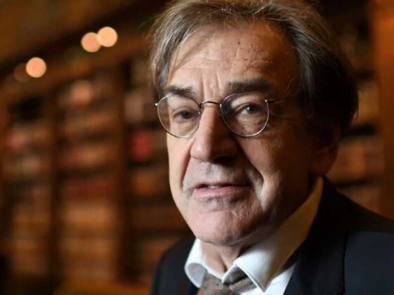 Il filosofo Alain Finkielkraut (foto LaPresse)