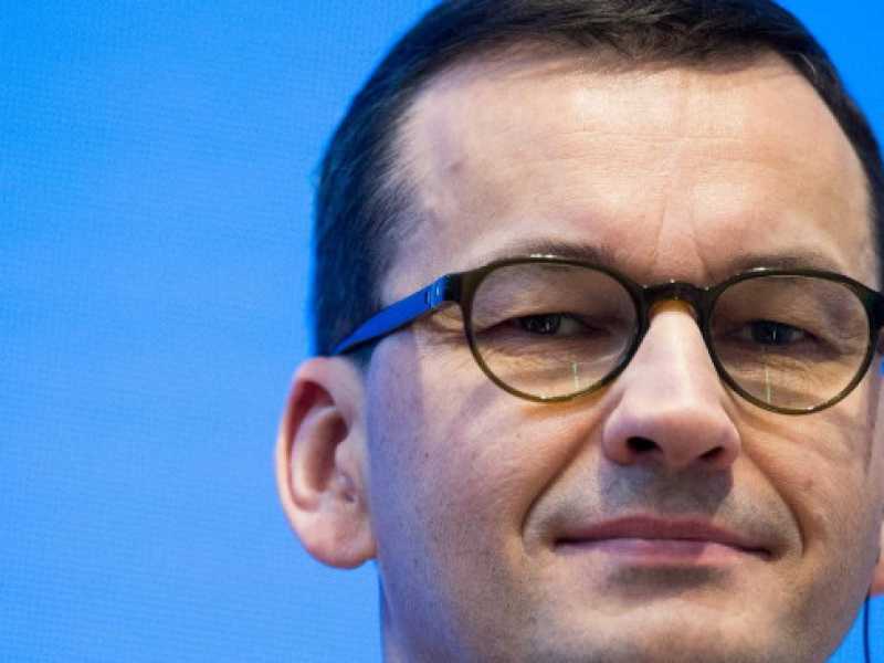 Il premier della Polonia, Mateusz Morawiecki (Foto LaPresse)