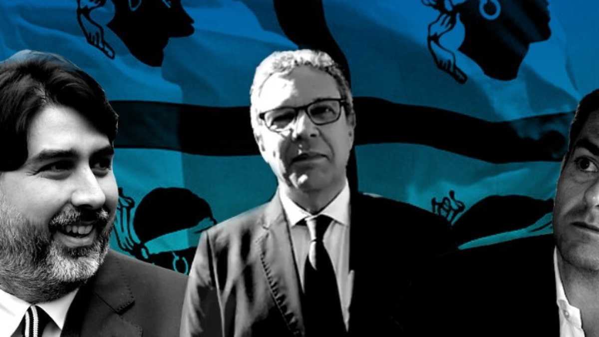 Immagine di Solinas, Zedda e Desogus nella Sardegna dove ogni candidato sembra "altro"