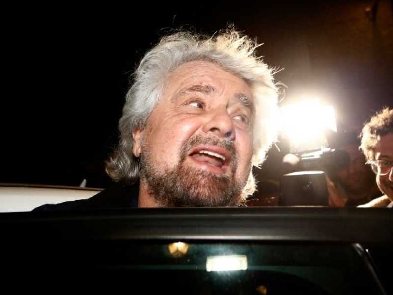 Il fondatore del M5s Beppe Grillo (Foto LaPresse)