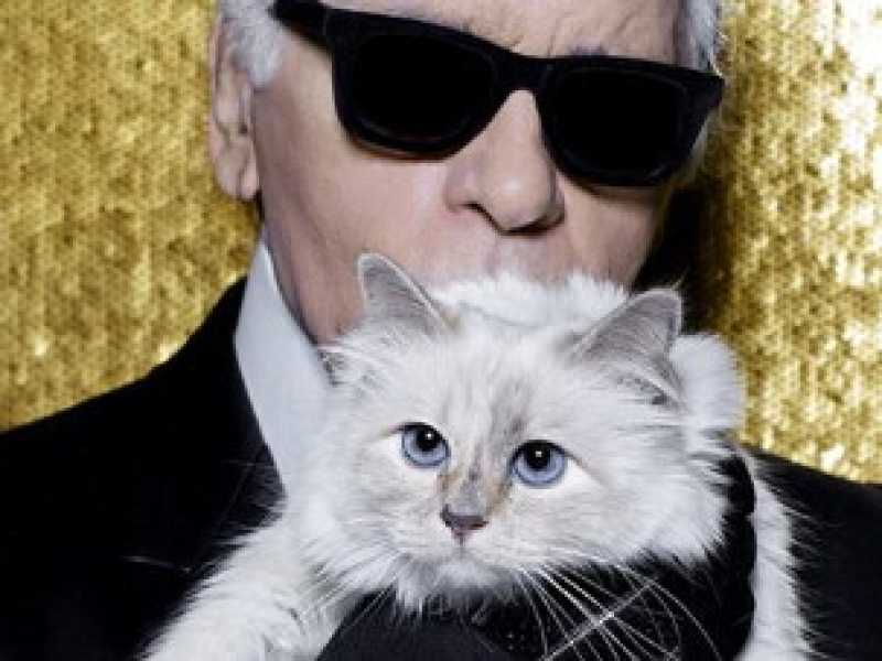 Foto tratta dalla pagina Facebook KARL LAGERFELD