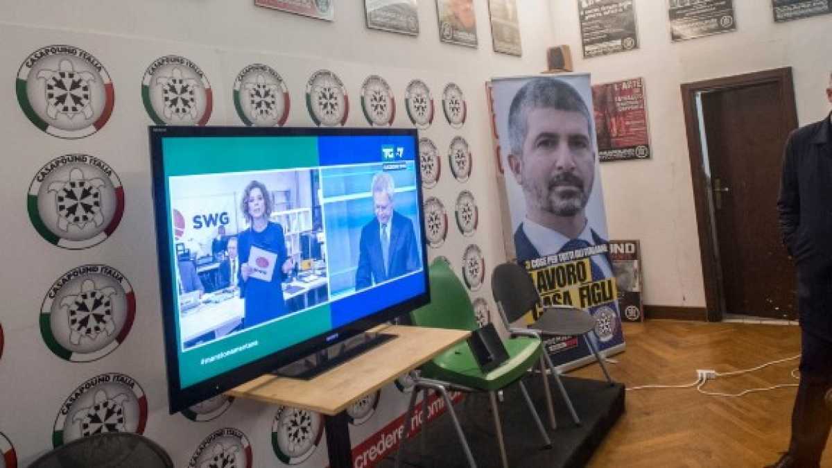 Immagine di Dopo lo sgombero evitato CasaPound ha un nuovo motto