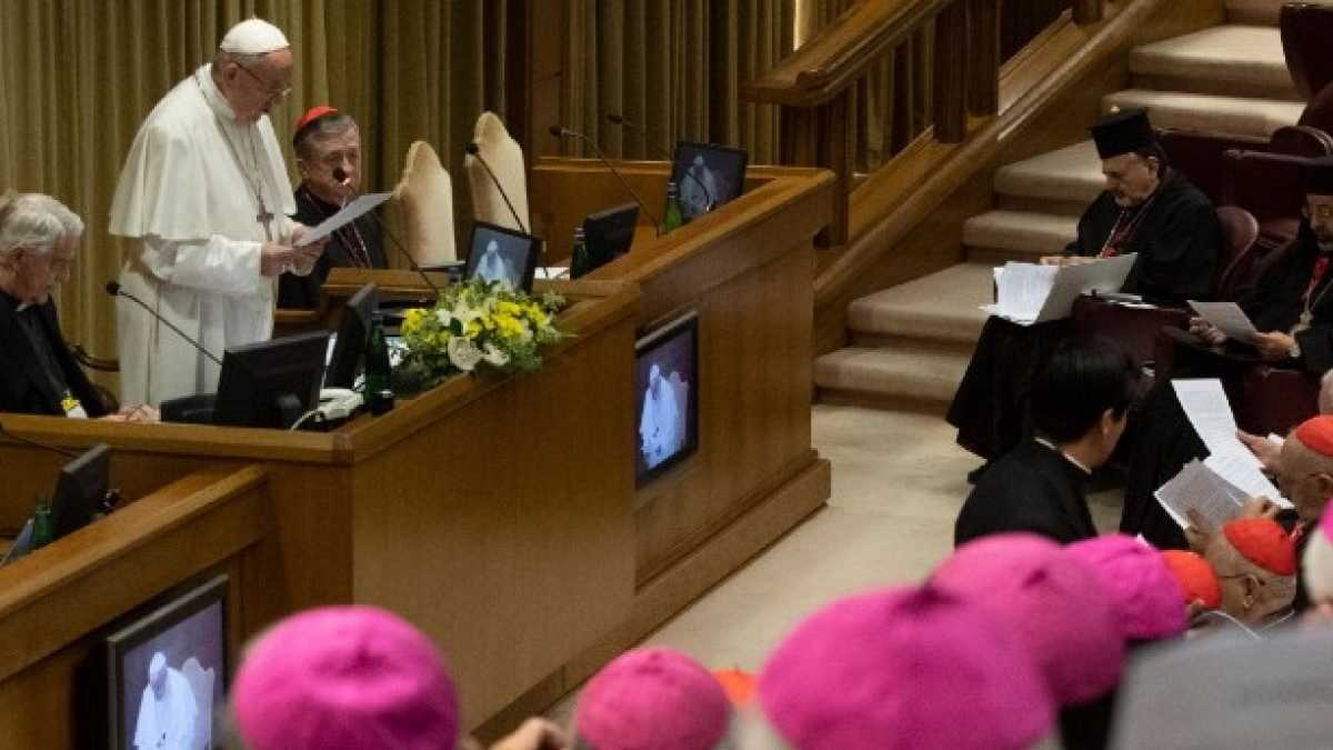 Immagine di Cardinali contriti e vittime arrabbiate al Sinodo sulla pedofilia