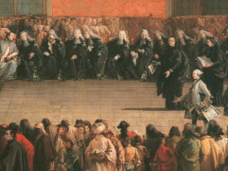 "Consilium in arena" di Giambattista Tiepolo
