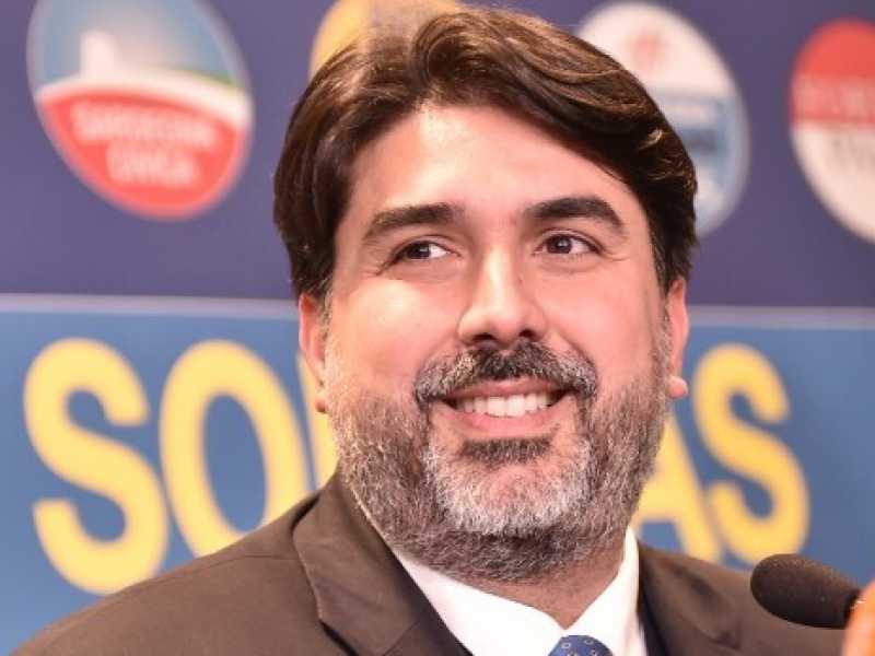 Christian Solinas, nuovo presidente della Regione Sardegna. Foto LaPresse
