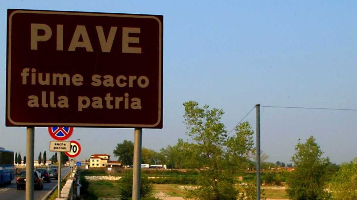 Immagine di Il Piave è maschio o femmina? L’umana guerricciola per il genere di un fiume modesto