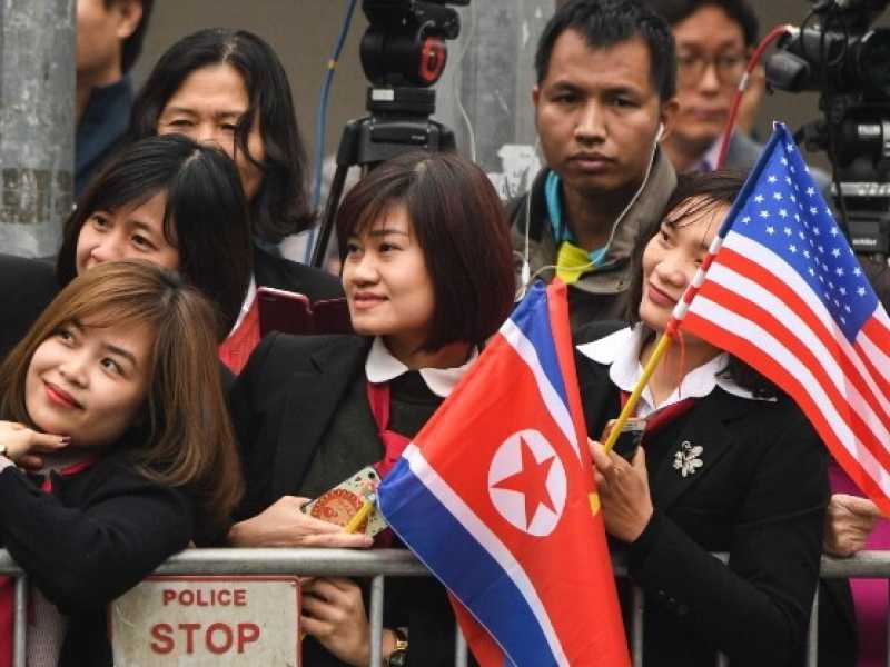 Il leader nordcoreano Kim Jong-un e il presidente americano Donald Trump si incontreranno oggi per il secondo summit Usa-Dprk ad Hanoi, in Vietnam (LaPresse) 