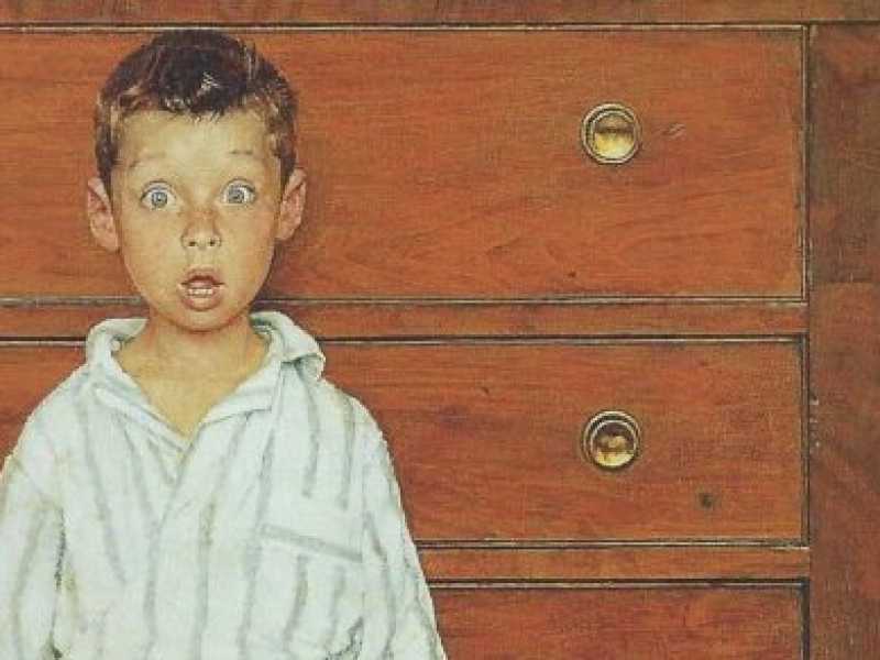 &ldquo;The Discovery&rdquo;, Norman Rockwell, 1956