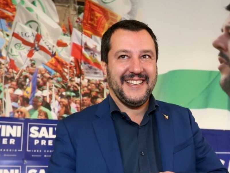 Matteo Salvini (foto LaPresse)
