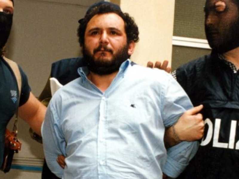 L'arresto di Giovanni Brusca (foto LaPresse)