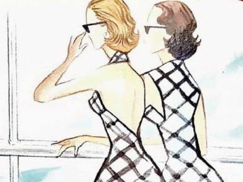 L&rsquo;illustrazione di copertina, opera di Jacqueline, di &ldquo;One Special Summer&rdquo;, il libro delle sorelle Bouvier (poi Kennedy e Onassis, Jacqueline, e Radziwill, Lee) ripubblicato da Rizzoli