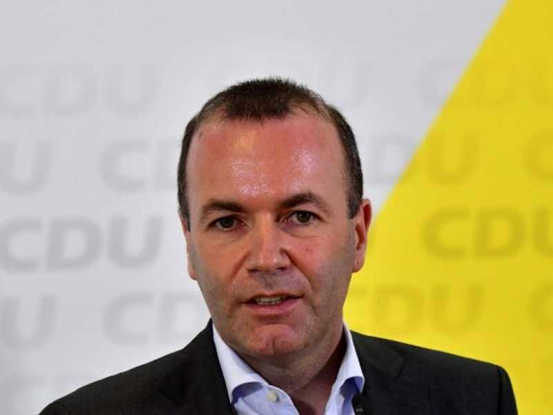 Manfred Weber (foto LaPresse)