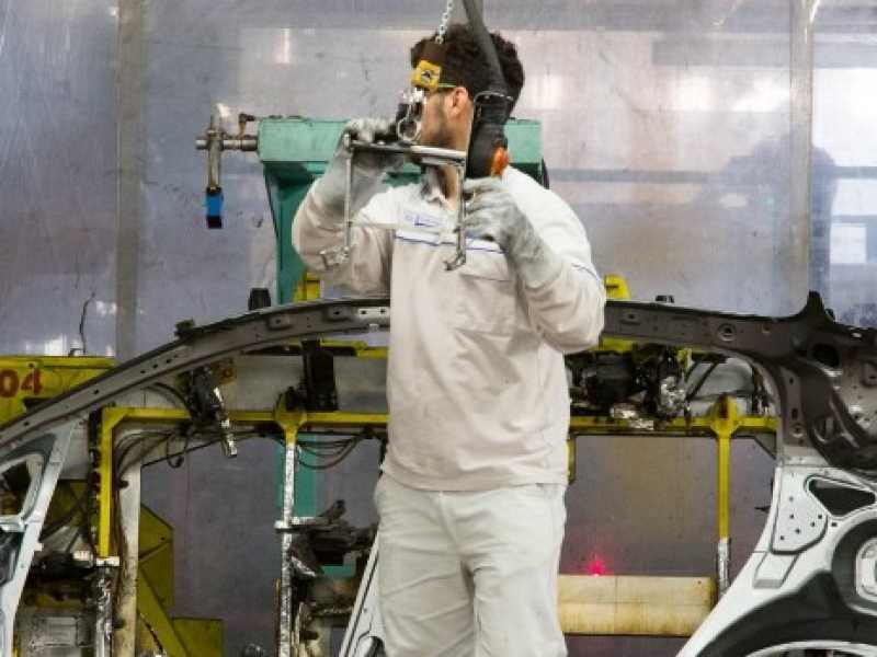 Gli stabilimenti di Fca a Melfi (Foto LaPresse)