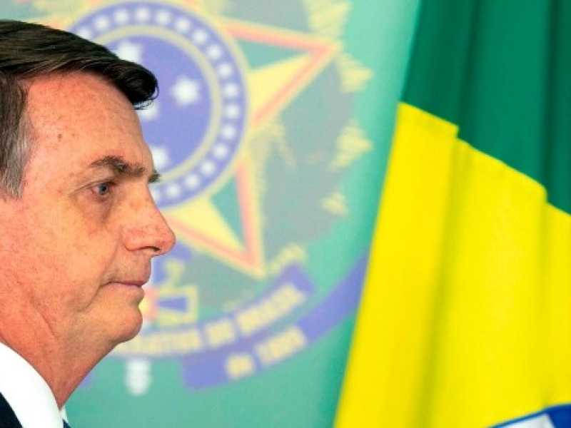 Il presidente del Brasile, Jair Bolsonaro (Foto LaPresse)