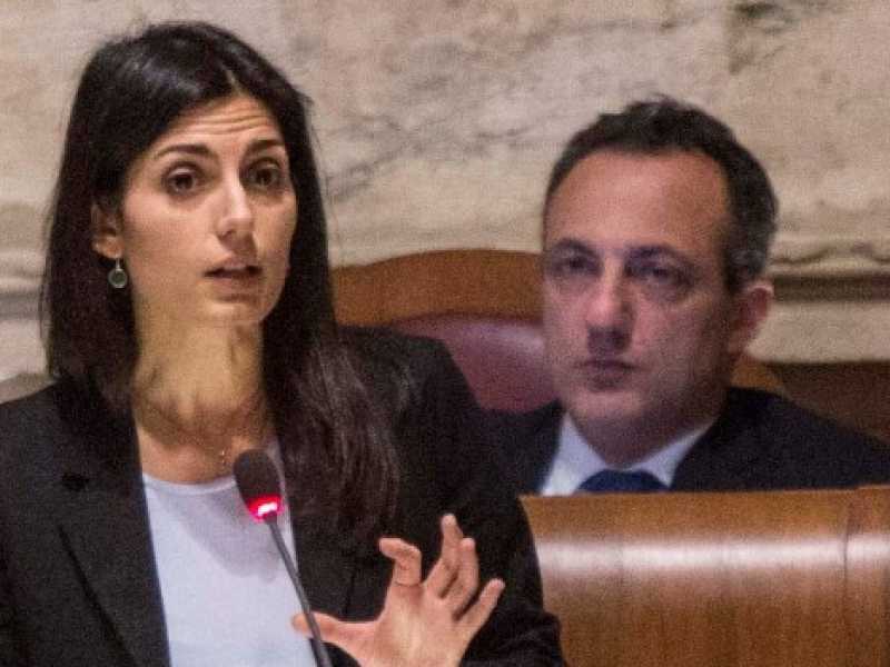 Il sindaco di Roma, Virginia Raggi (Foto LaPresse)