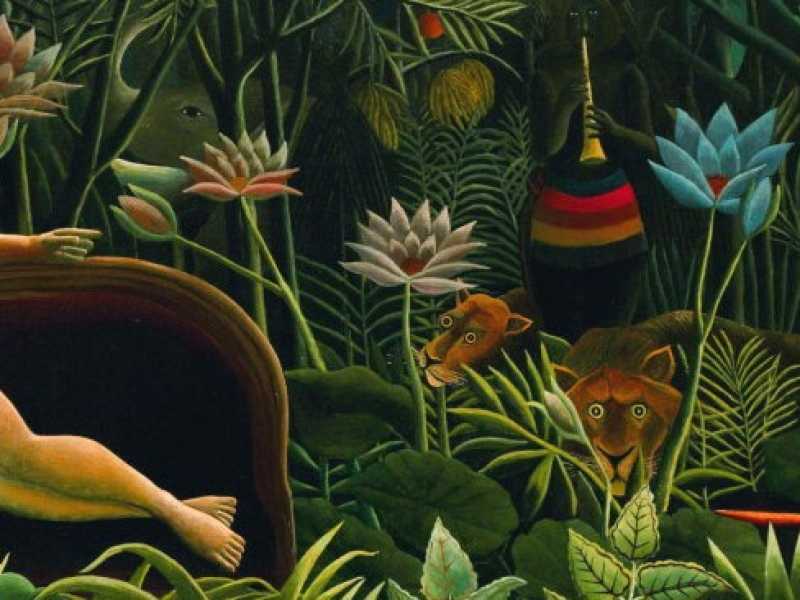 Il sogno, dipinto a olio su tela realizzato nel 1910 dal pittore francese Henri Rousseau il Doganiere