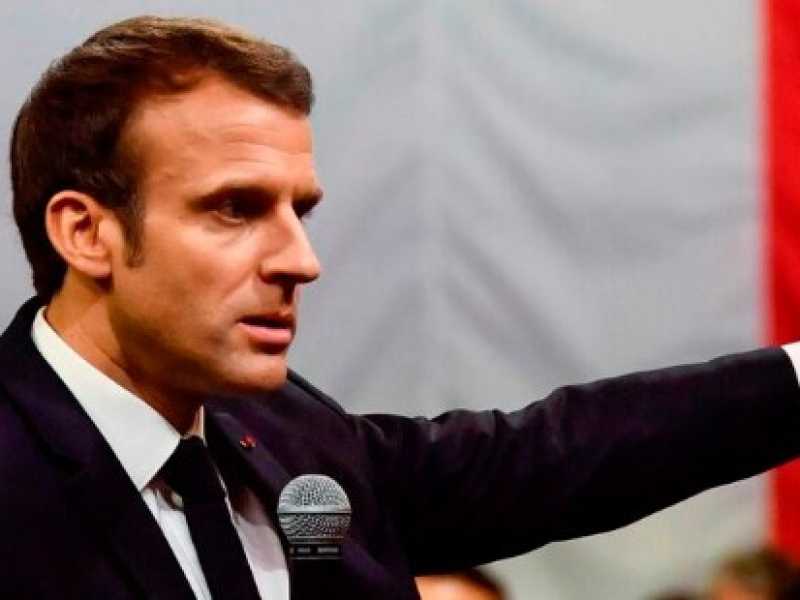 Emmanuel Macron (foto LaPresse)