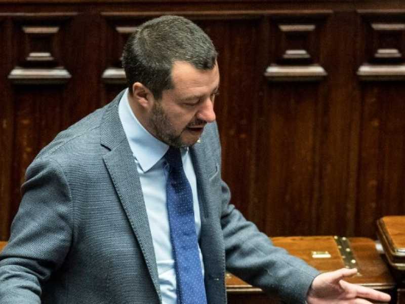 Matteo Salvini (foto LaPresse)