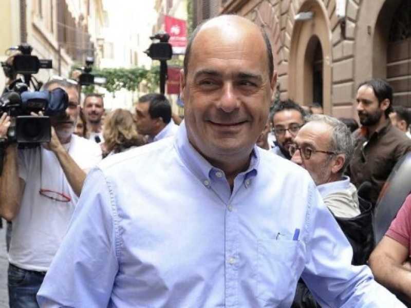 Il nuovo segretario del Pd, Nicola Zingaretti (Foto LaPresse)