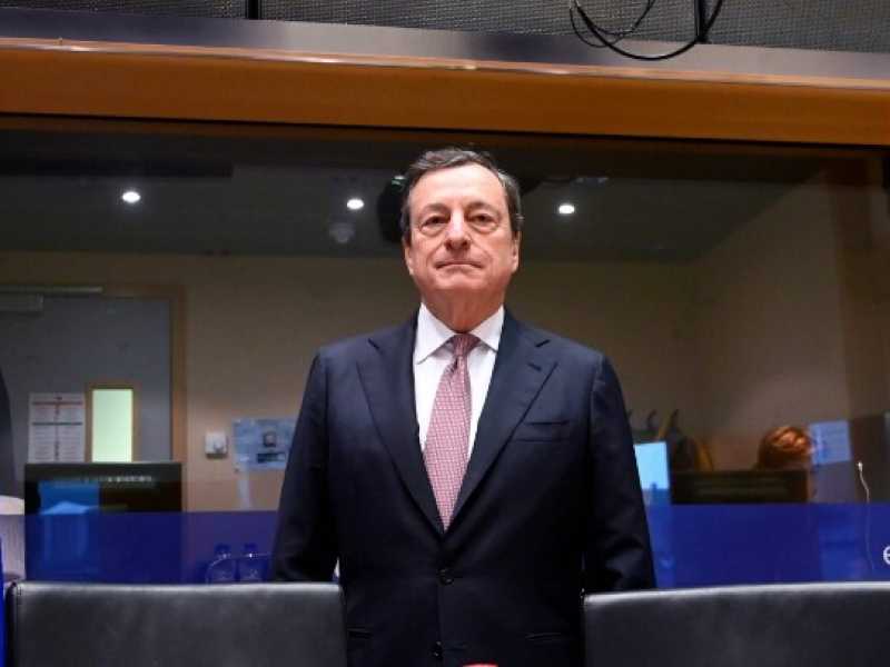 Mario Draghi (foto LaPresse) 