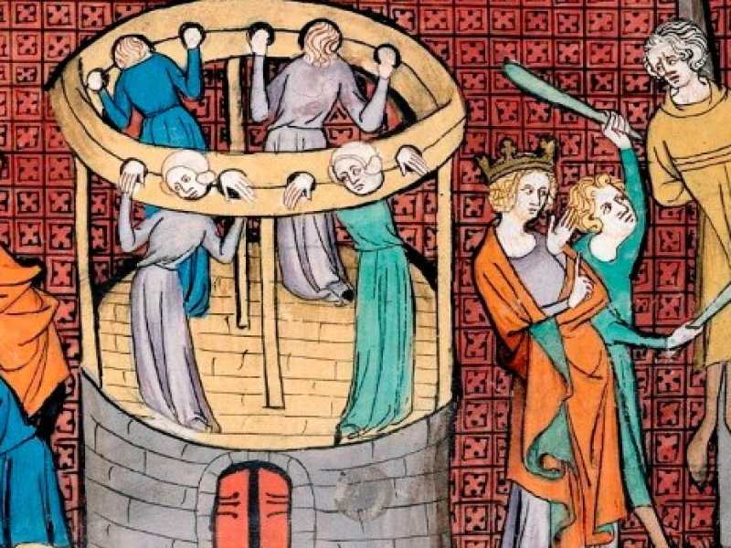 Miniatura dalle &ldquo;Chroniques de France ou de Saint-Denis&rdquo;, 1332-1350