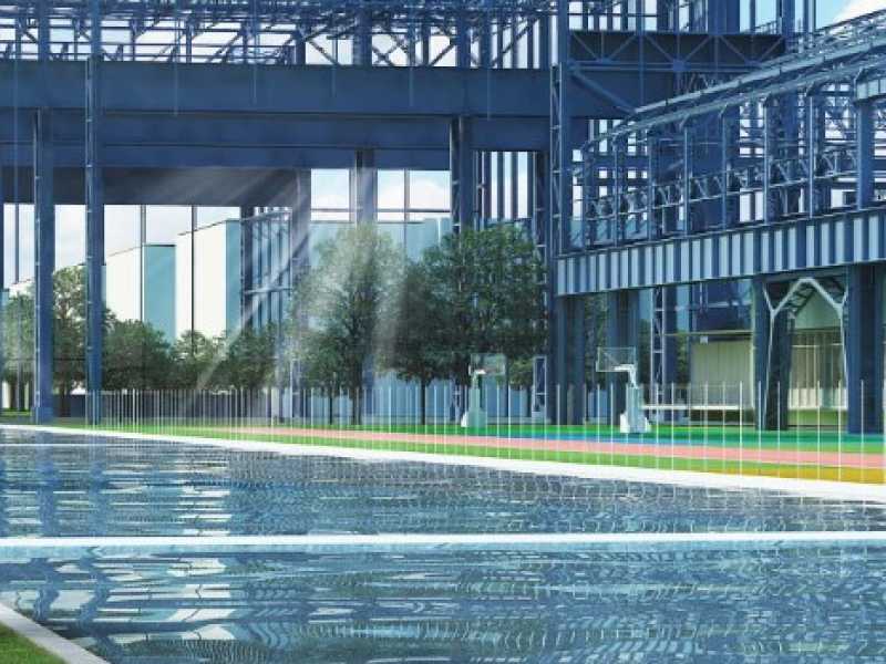 Un'immagine del rendering del progetto immobiliare e urbanistico Milanosesto, sull'ex area Falck (Immagini prese da Faacebook)