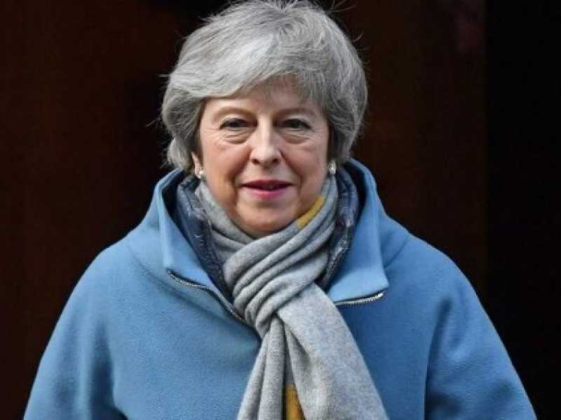 Theresa May (foto LaPresse)