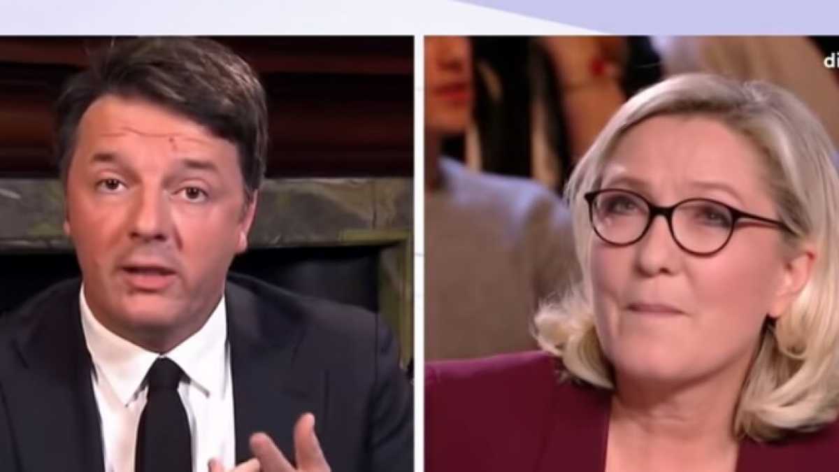 Immagine di La lezione europeista di Matteo Renzi a Marine Le Pen (e a Salvini)