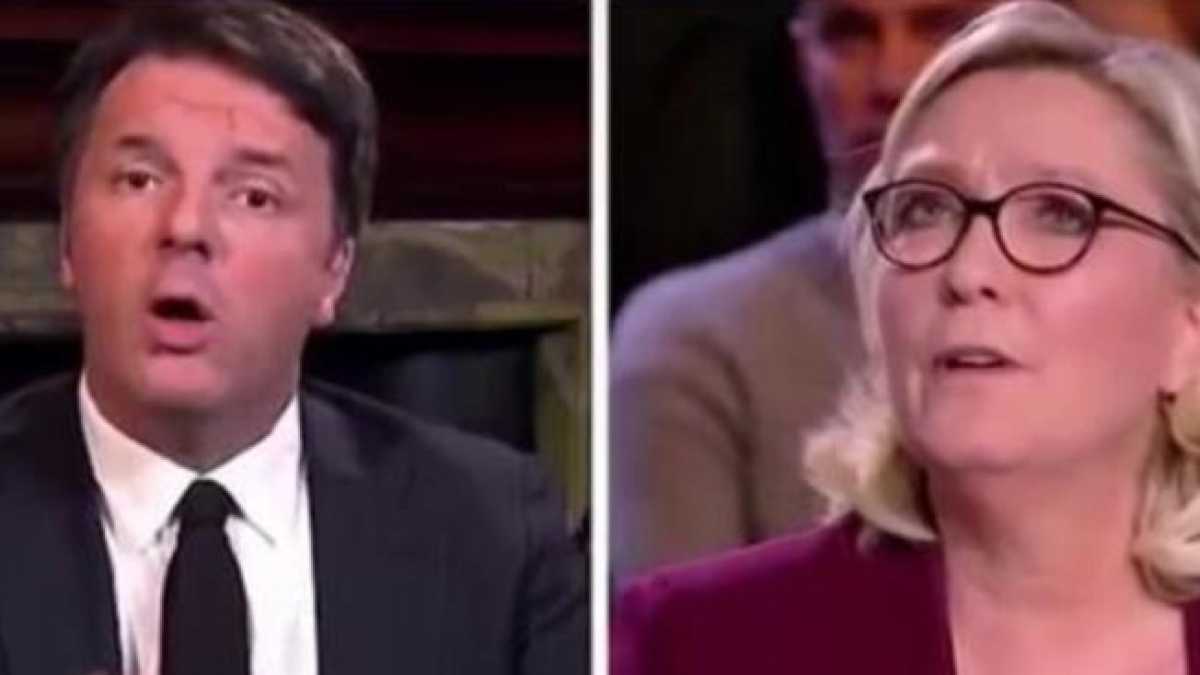 Immagine di Renzi vs Le Pen
