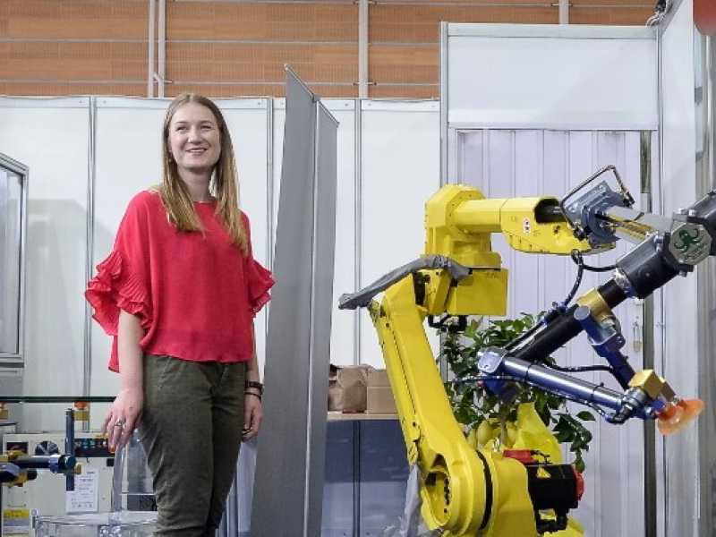 La fiera 'A&T - Automation & Testing' di Torino (foto LaPresse)