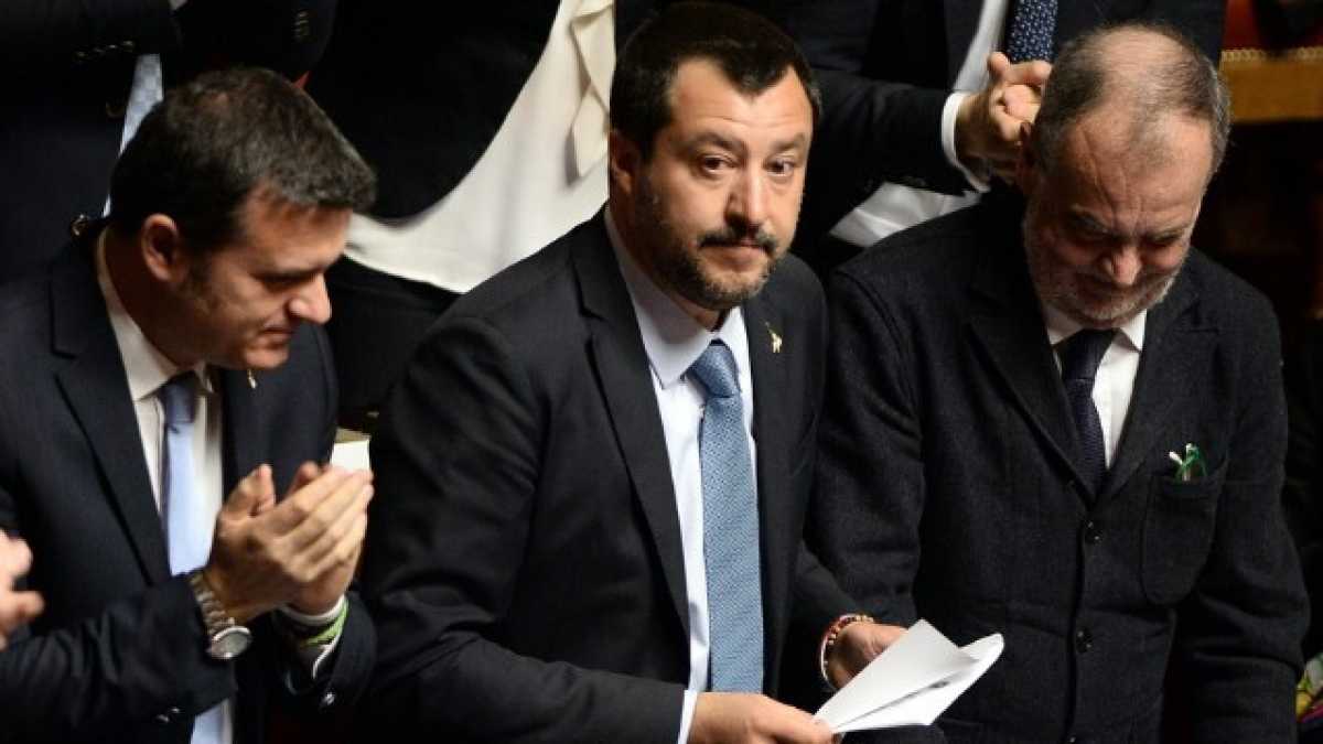 Immagine di “Io amo l'Italia”, la spericolata difesa di Salvini sul caso Diciotti