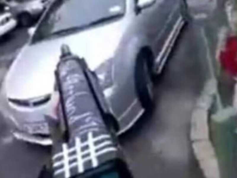 Un fotogramma del video dell'attentatore di Christchurch pubblicato su Facebook (Immagini prese da Facebook)