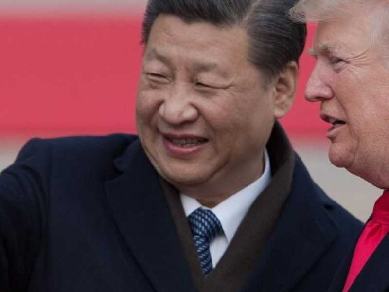Xi Jinping e Donald Trump (foto LaPresse)