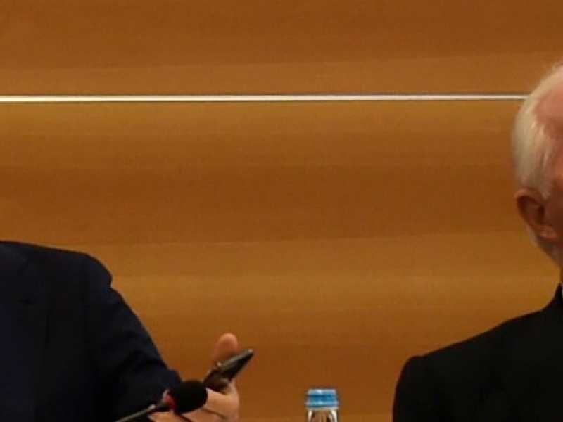 Francesco Milleri e Leonardo Del Vecchio. Foto Imagoeconomica